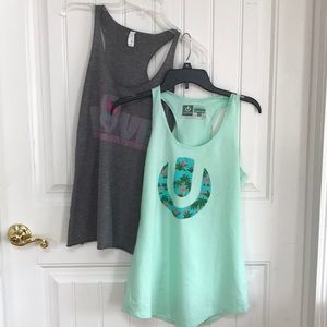 Two tank top bundle. Size medium.
